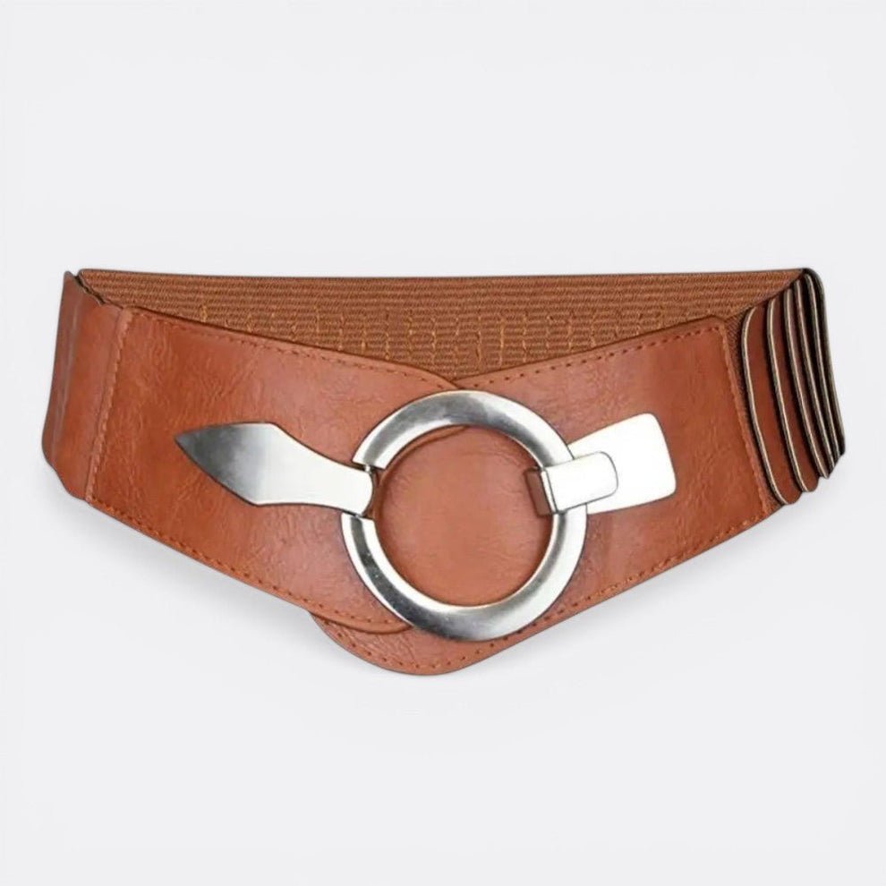 Women's leather belt